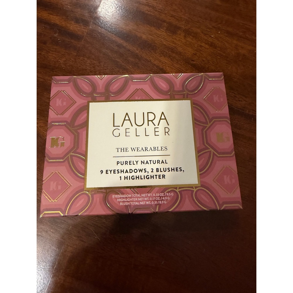 Laura Geller The Wearables Purely Natural Multi-Finish Eye Face Palette NEW